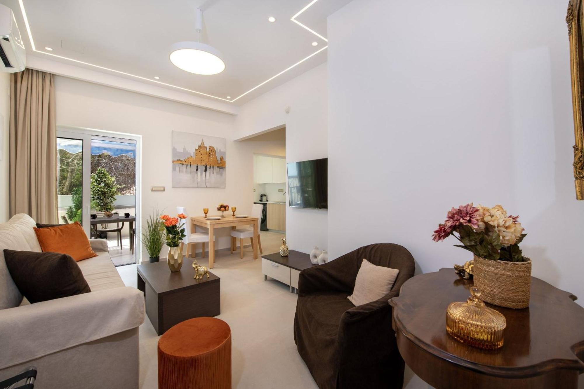 Cherry Central Luxury Suites Hriszí Aktí Haniá Kültér fotó